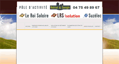 Desktop Screenshot of leroisolaire.fr
